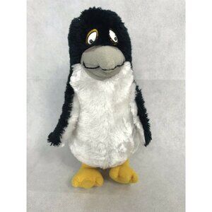 Vtg Sea World Dakin Standing Penguin Plush Stuffed Toy '81 12" Korea Black White